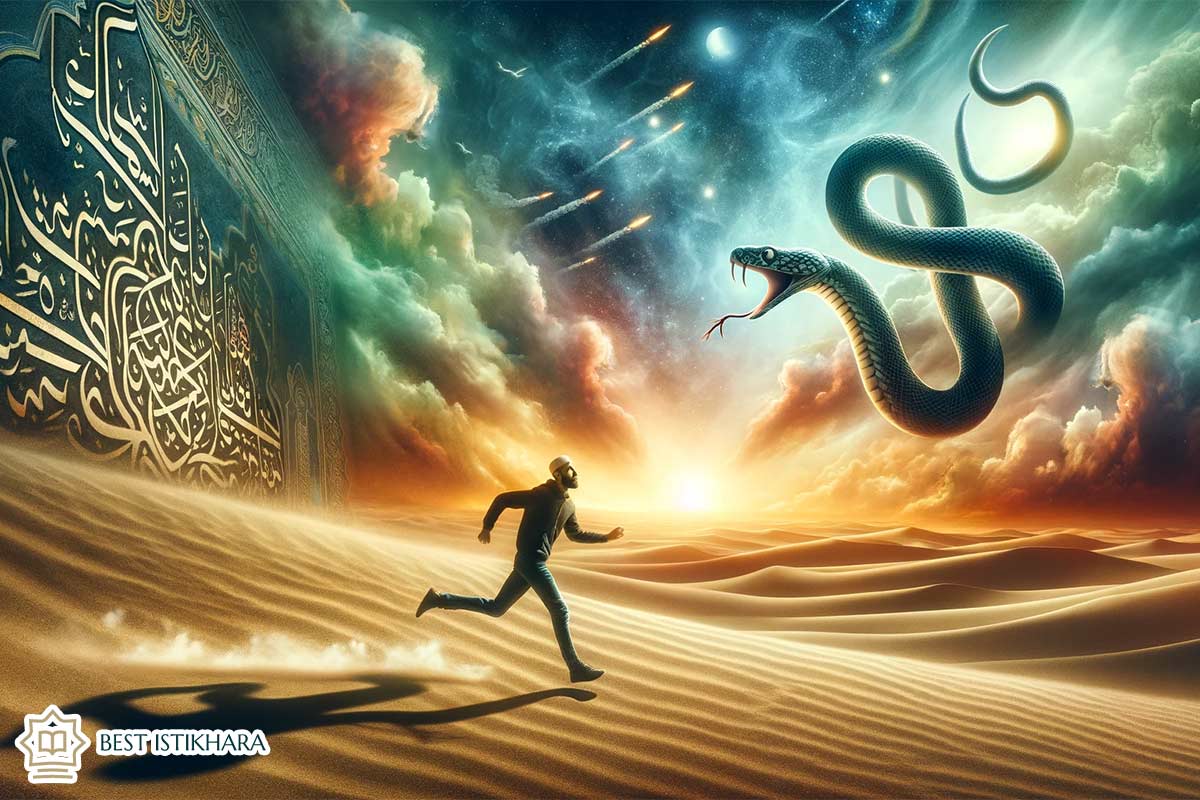 Dream Interpretation of Running Away From Snake in Islam
