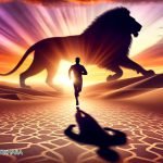 Dream Interpretation of running away from the lion in Islam