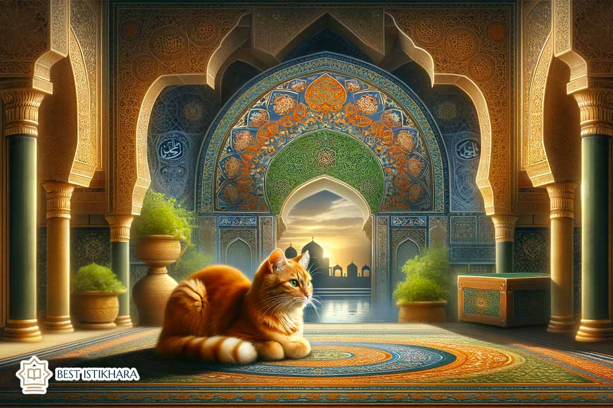 Orange (Ginger) Cat in Islam