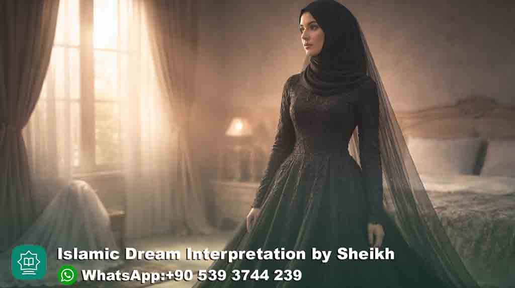 Black Wedding Dress Dream Islam