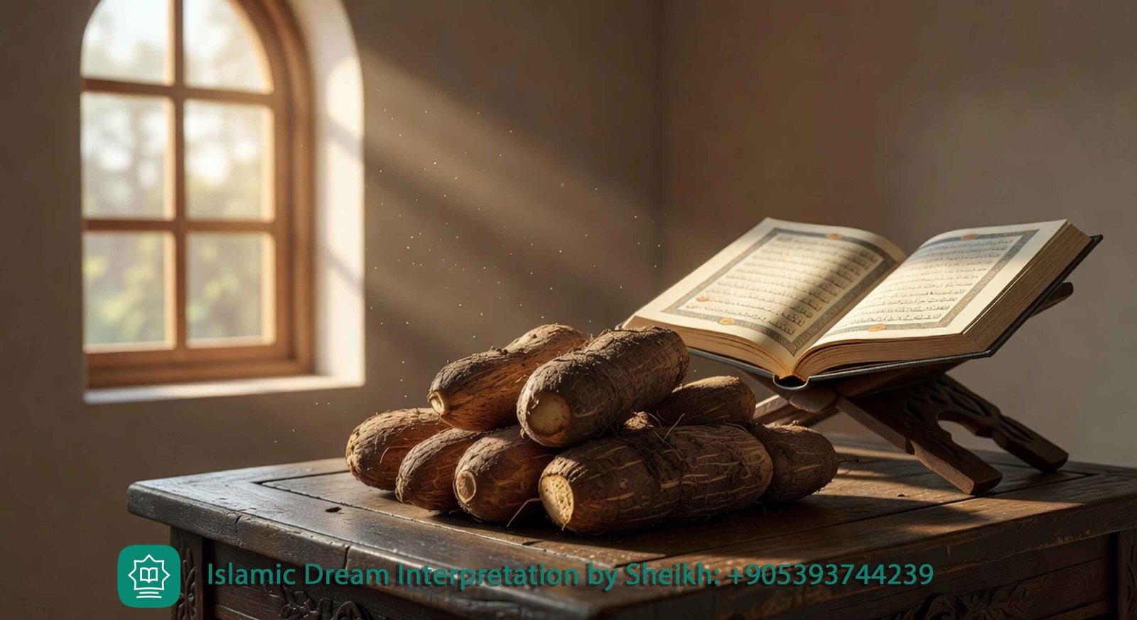 What Does Cassava Symbolize in Islamic Dream Interpretation?