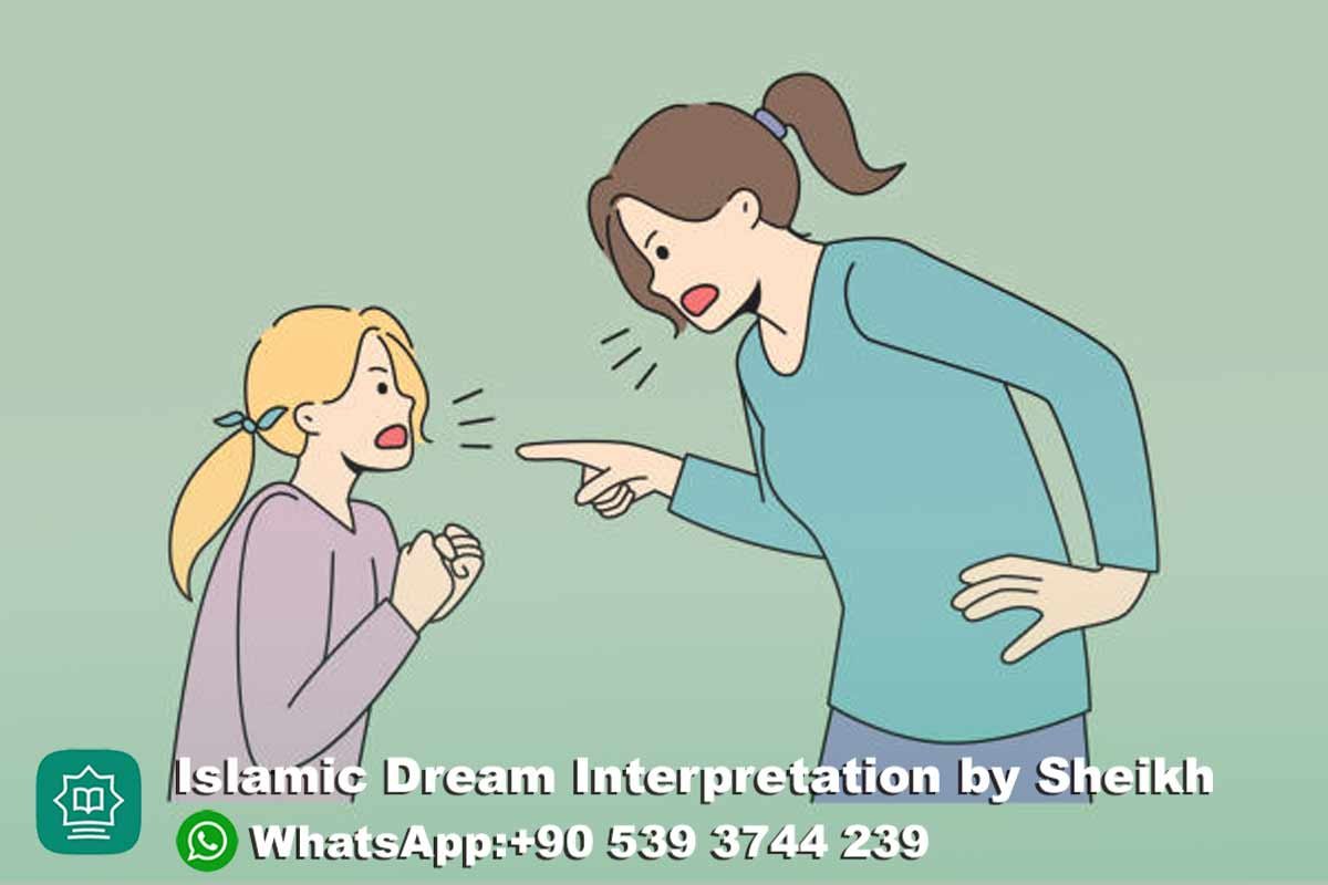dream of mother and daughter fighting islam