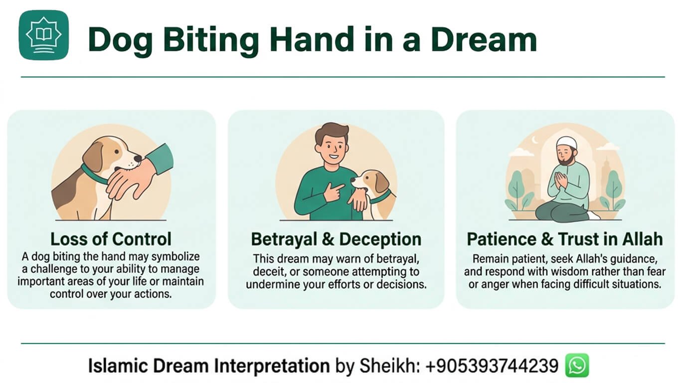 Dog Biting Hand