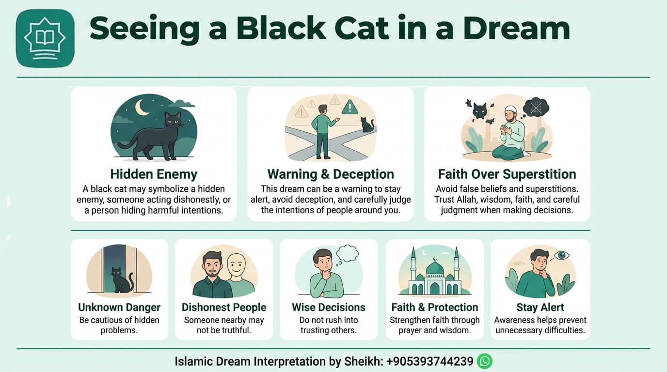 Seeing a Black Cat in a Dream