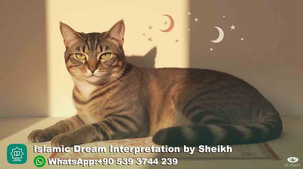 brown cat in dream islam