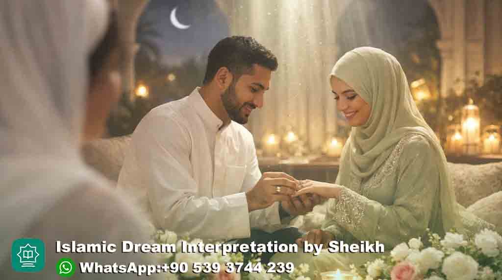 seeing yourself getting engaged in a dream islamic interpretation