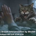 seeing cat attacking in dream islam