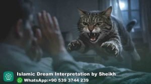 seeing cat attacking in dream islam