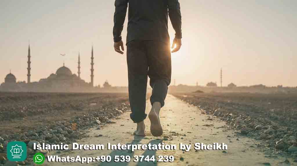 Walking Barefoot Islamic Dream Meaning