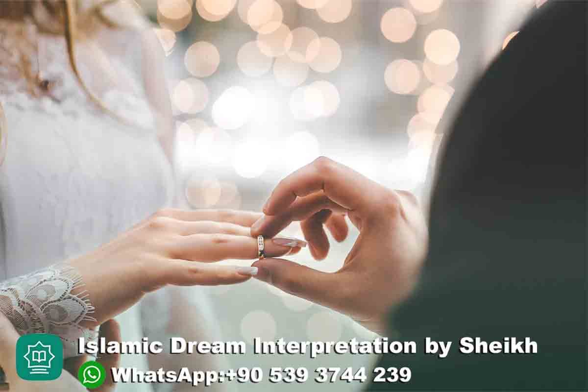 dream of getting married to someone you love in islam