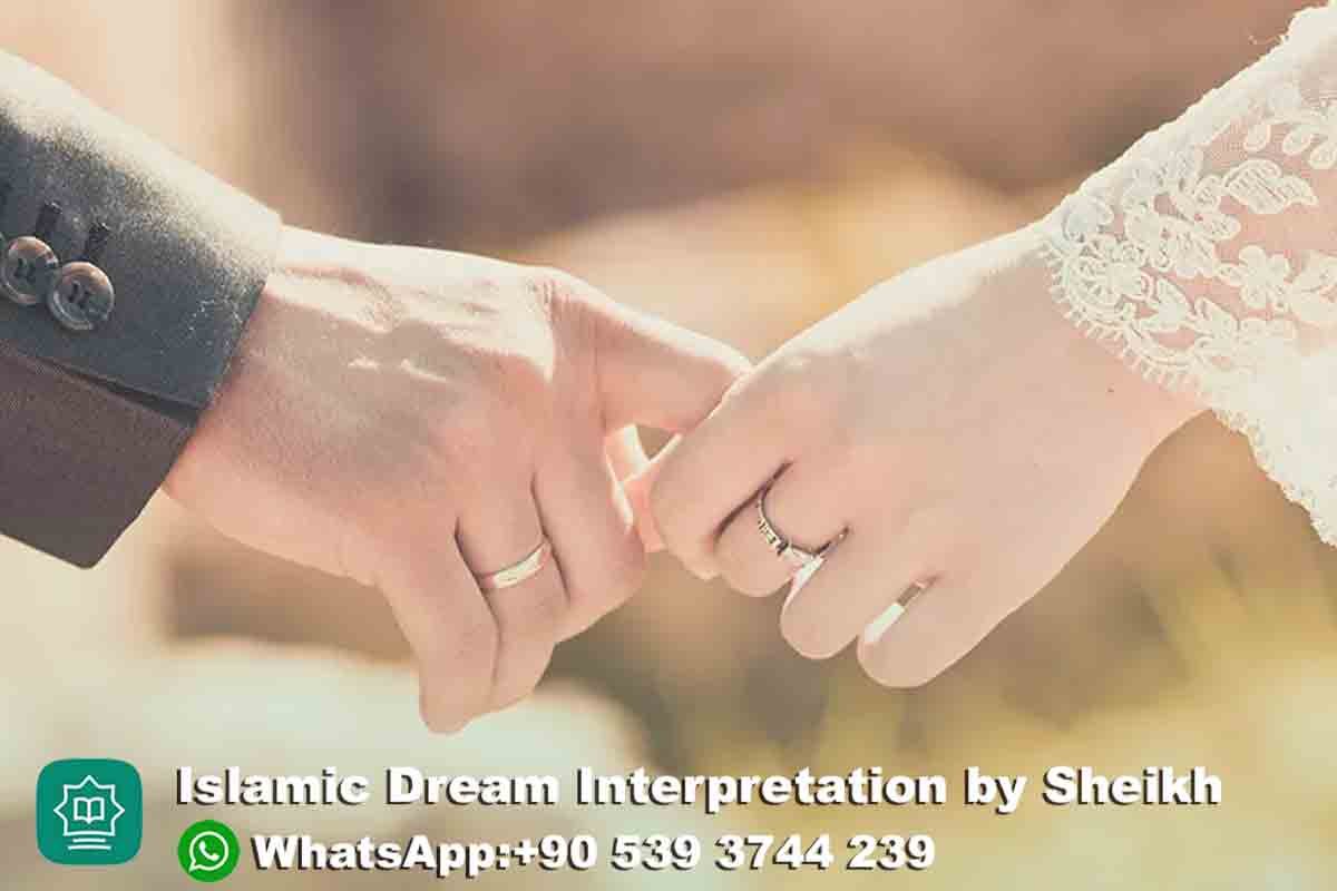 seeing dead person getting married in dream islam