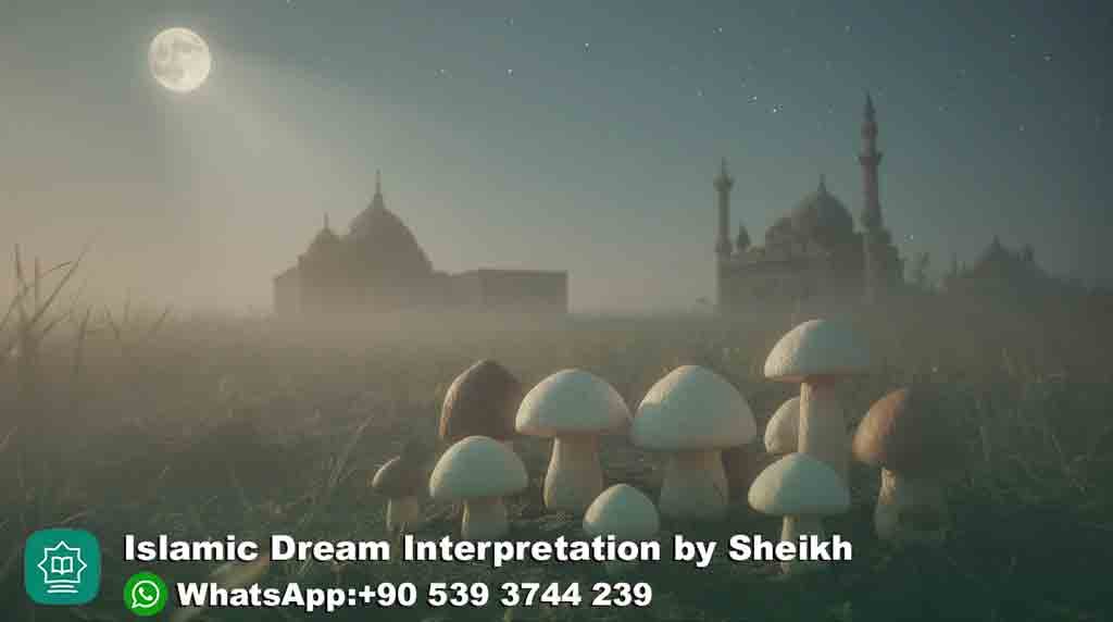 Seeing mushrooms in Dream Islam