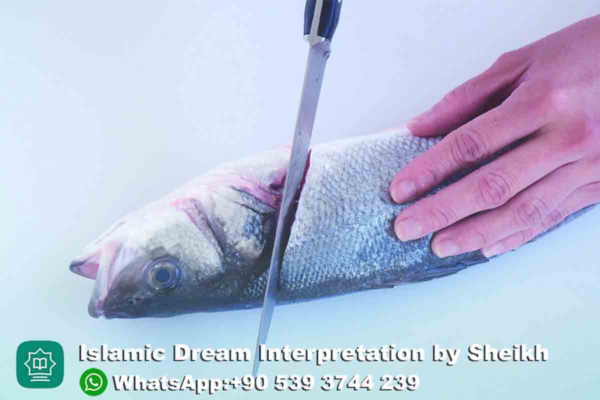 seeing cutting fish in dream islam