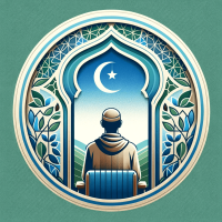 An icon for 'Islamic Approach' in therapy, using the same realistic style as the previously created icons. This icon should represent the integration (1)