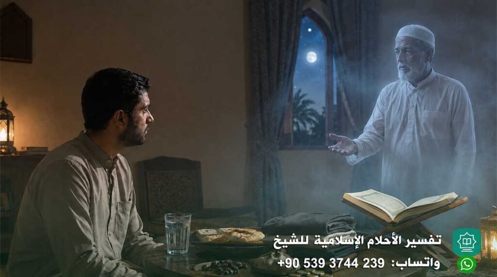 تفسير حلم الميت يطلب شيئا من الحي