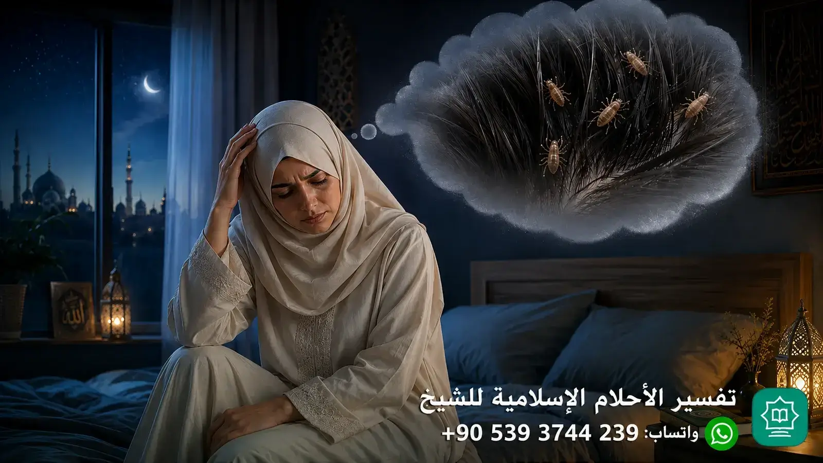 تفسير حلم القمل في الشعر