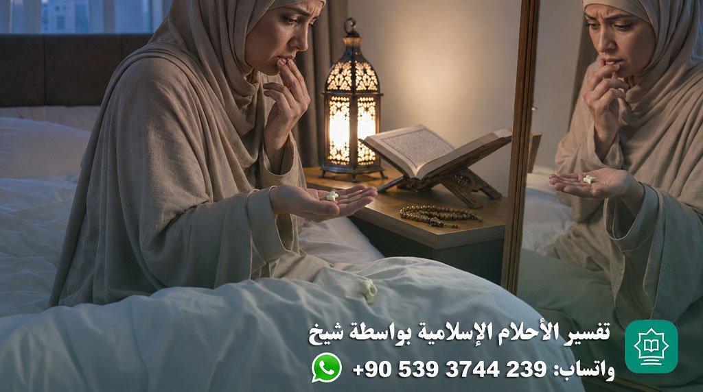 تفسير حلم سقوط الأسنان بدون دم