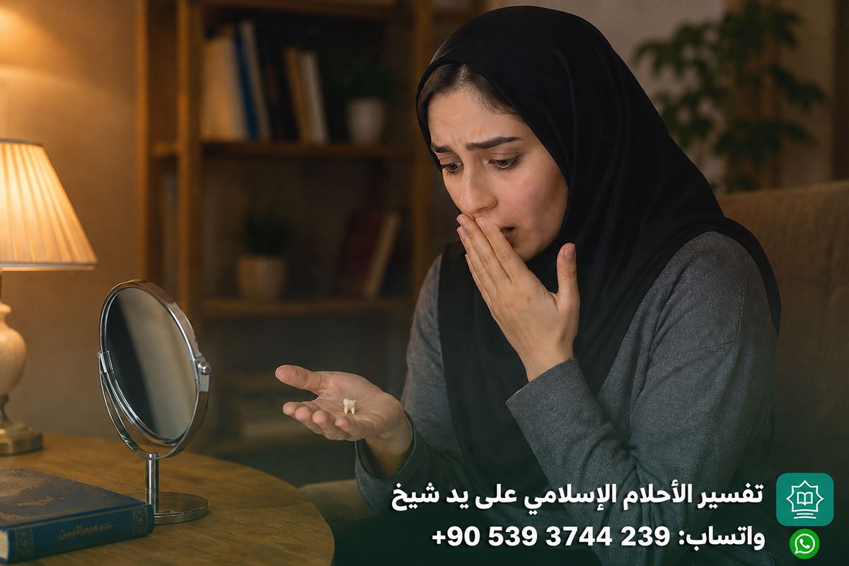 تفسير حلم سقوط الضرس في اليد بدون ألم