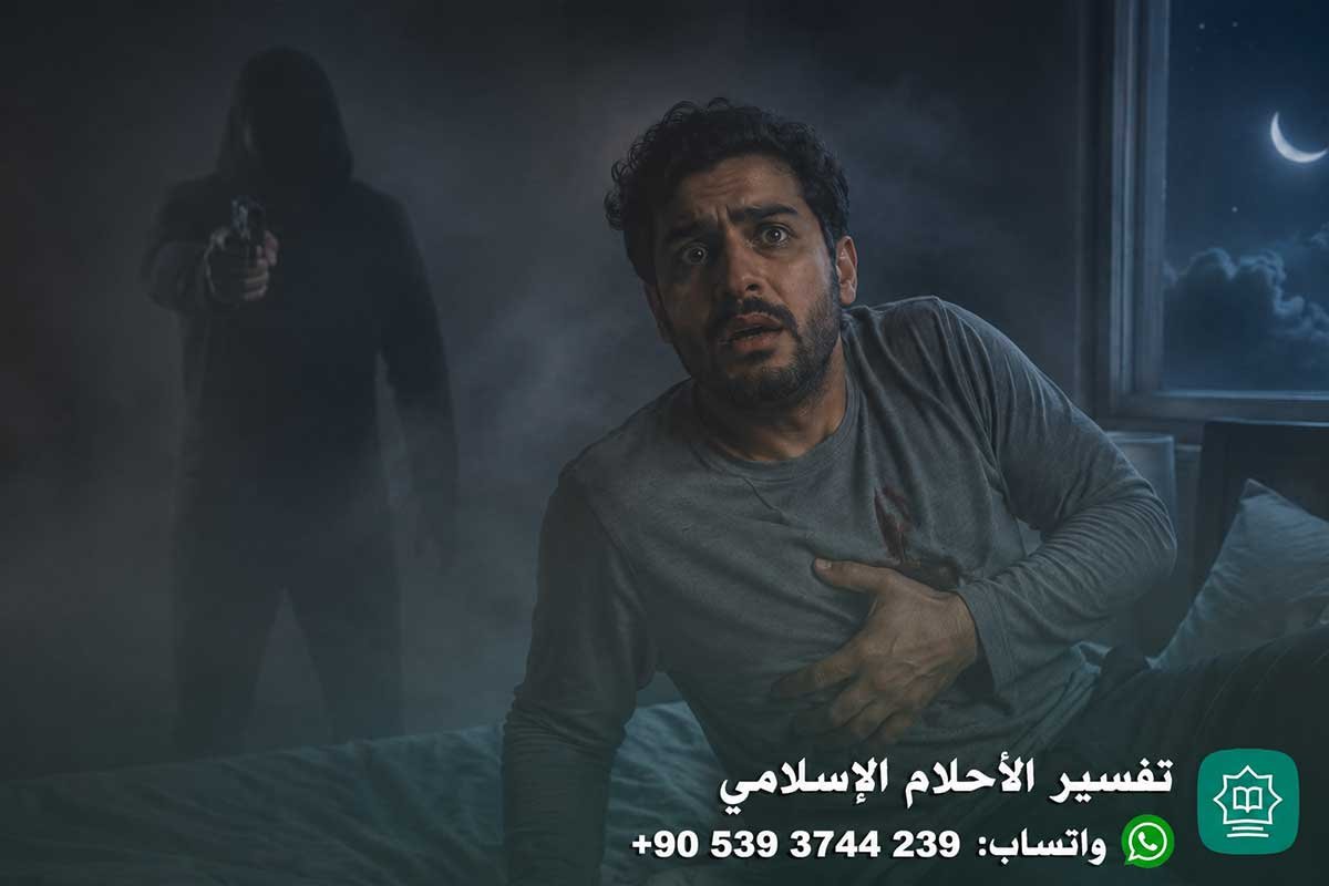 تفسير حلم شخص يطلق النار على واصابني