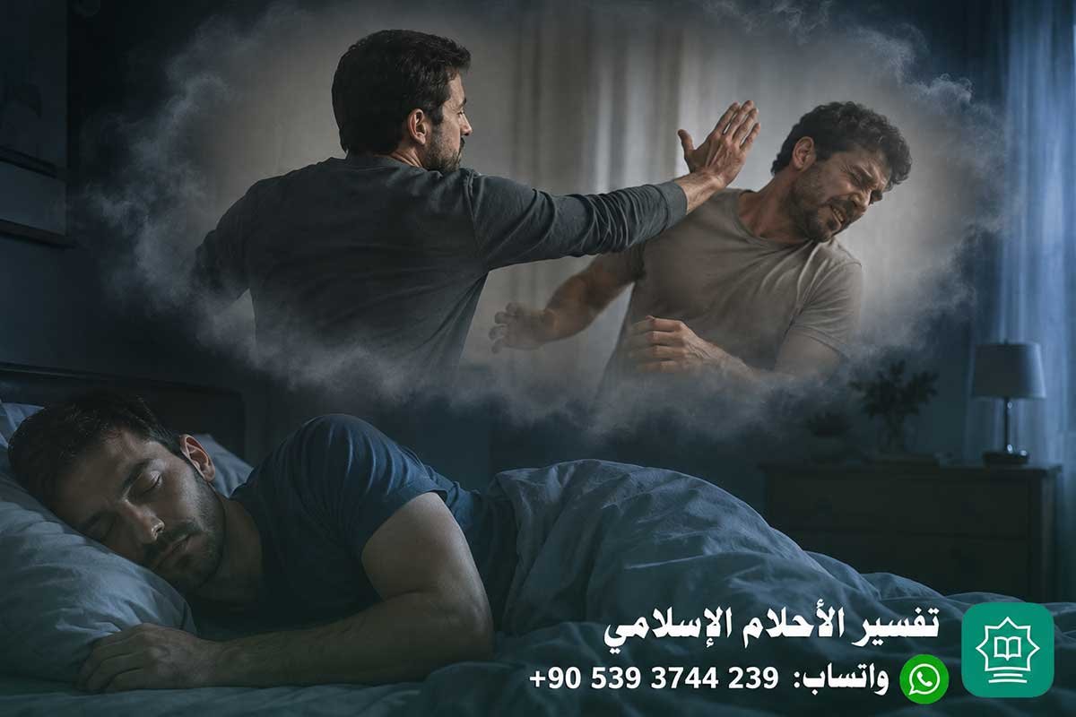 تفسير حلم ضرب شخص اعرفه