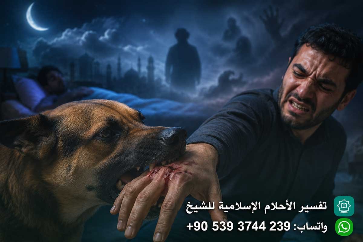 تفسير حلم عض الكلاب في اليد اليمنى