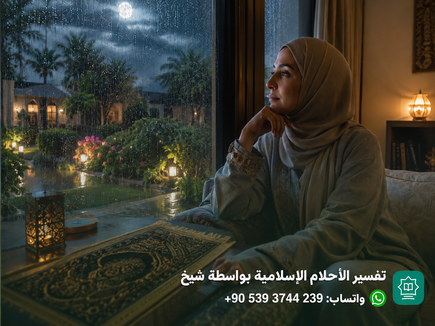 تفسير حلم نزول المطر للمتزوجة